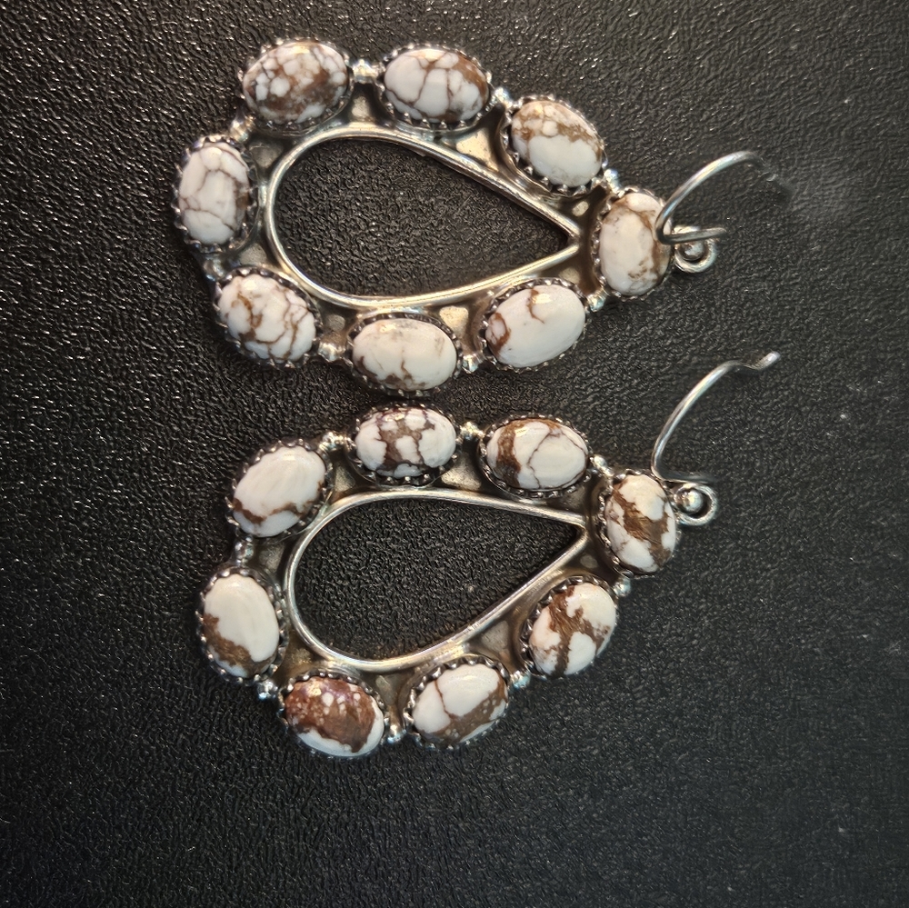 Wildhorse sterling silver earrings